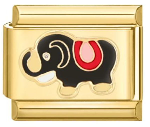 Elephant on gold