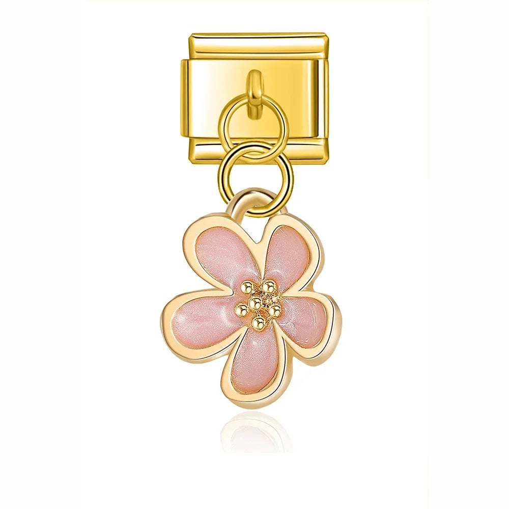 Pendant Pink Flower