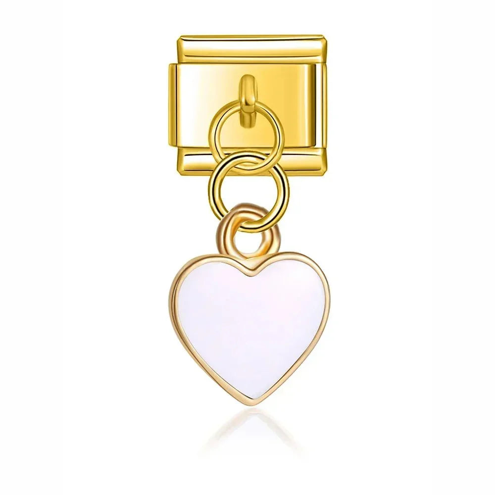 White Heart Pendant