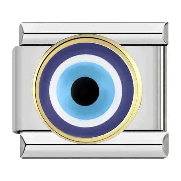 SILVER EVIL EYE